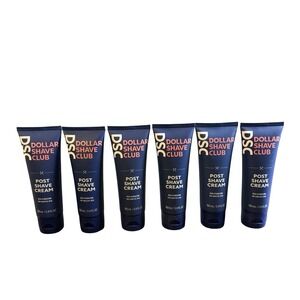 Lot 6 DSC Dollar Shave Club Post Shave Cream Hydration Sensitive Skin 3.4 fl oz